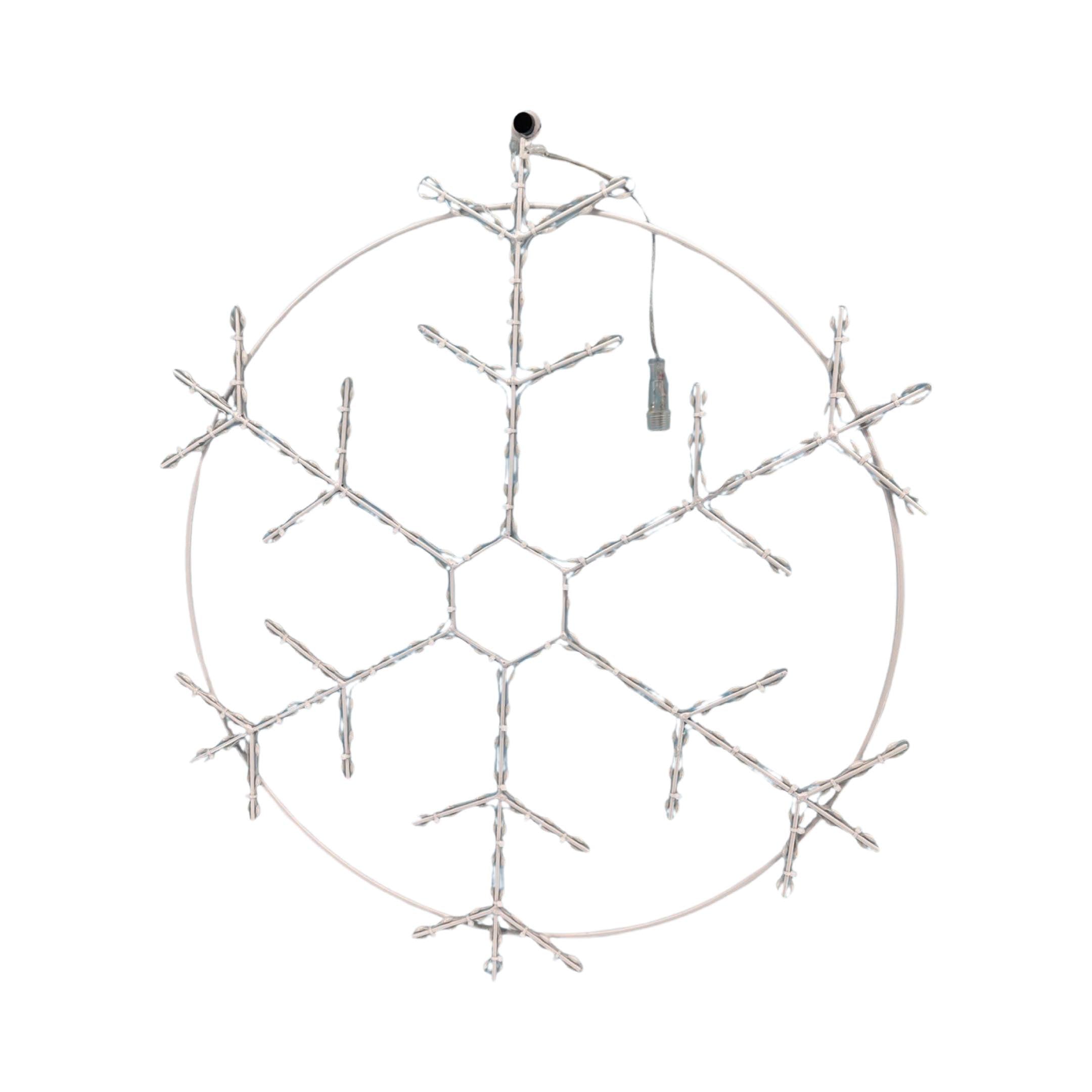 ❄️ RGB Decor Snowflake – Illuminate Your Holidays with 360° Glow 🌟