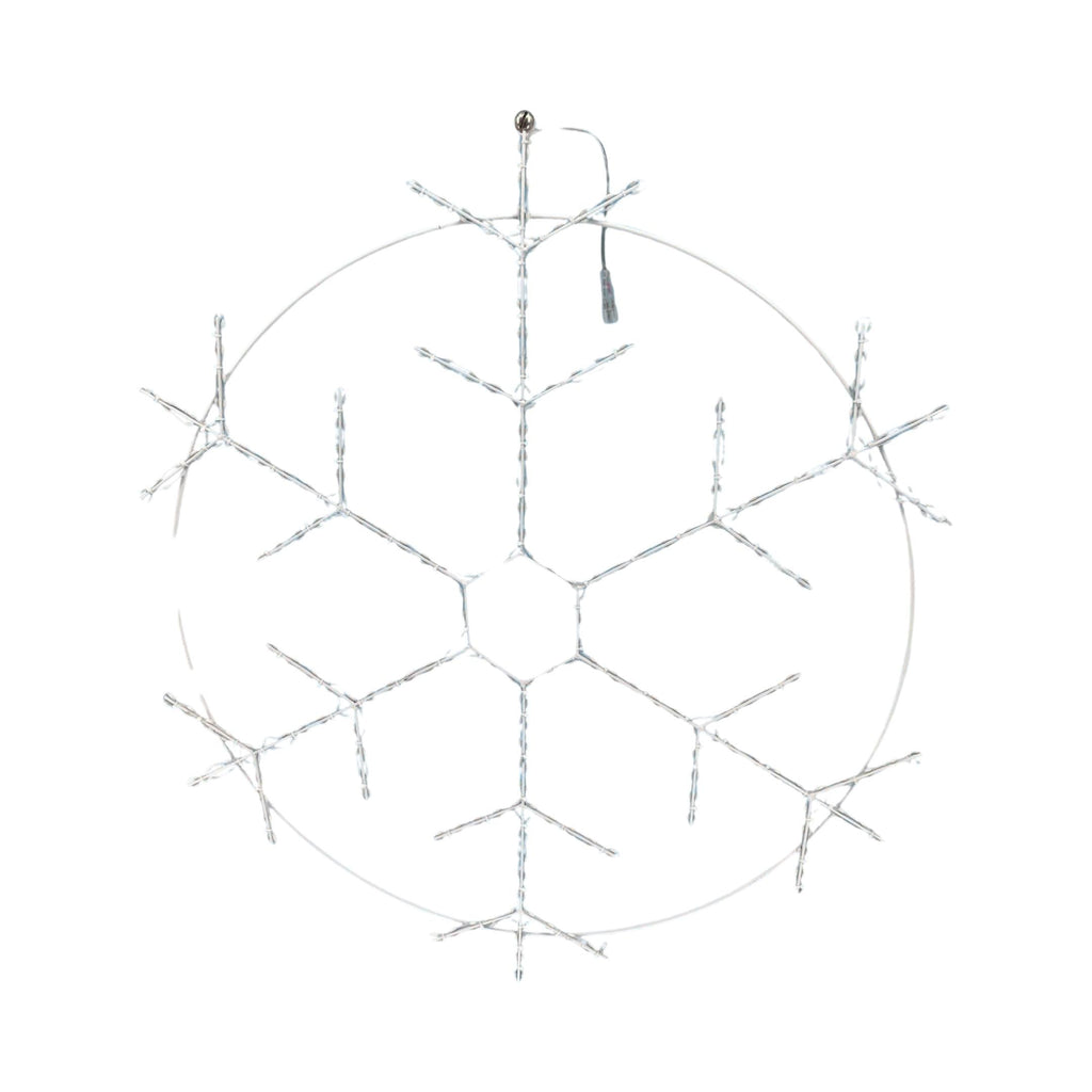 ❄️ RGB Decor Snowflake – Illuminate Your Holidays with 360° Glow 🌟