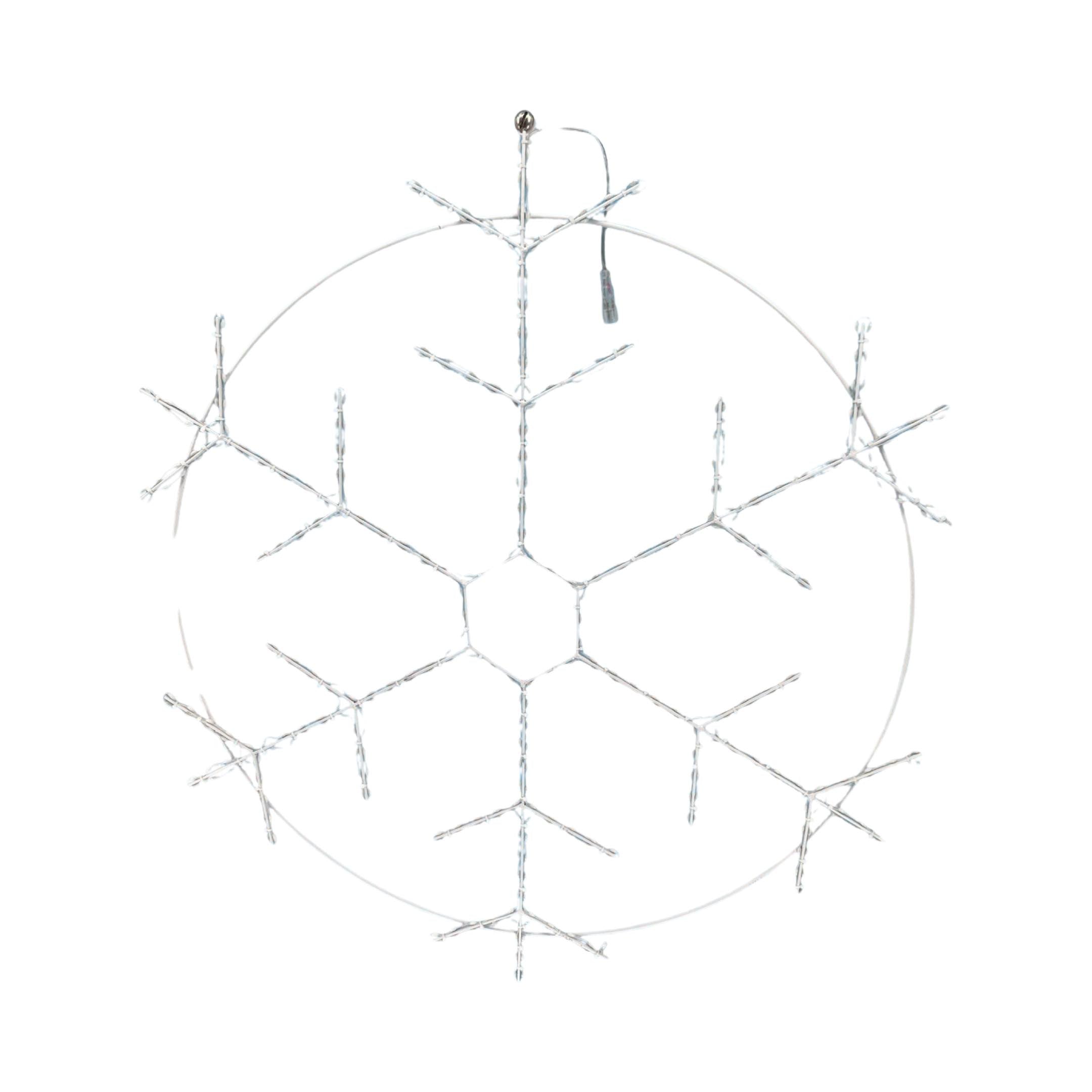 ❄️ RGB Decor Snowflake – Illuminate Your Holidays with 360° Glow 🌟