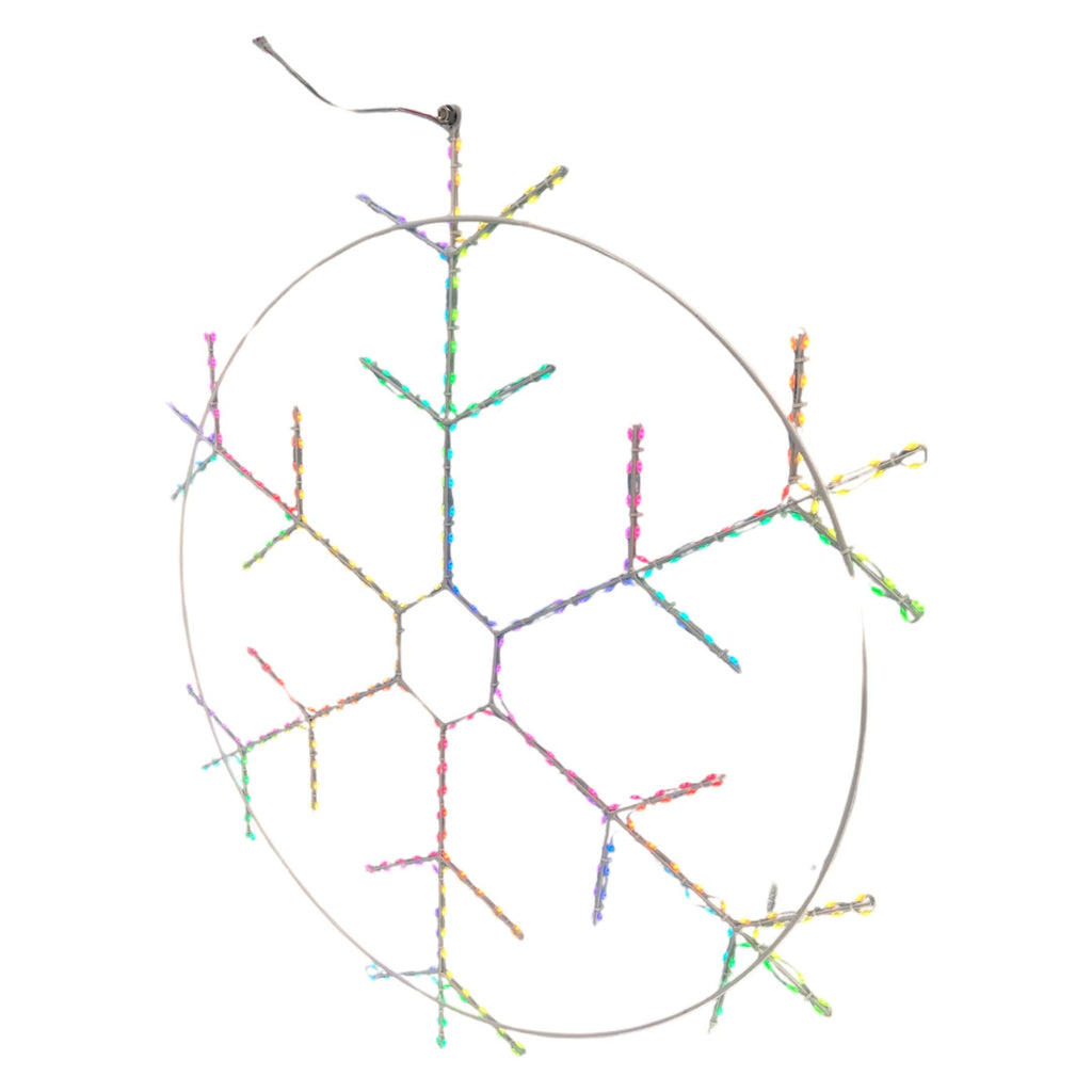 ❄️ RGB Decor Snowflake – Illuminate Your Holidays with 360° Glow 🌟