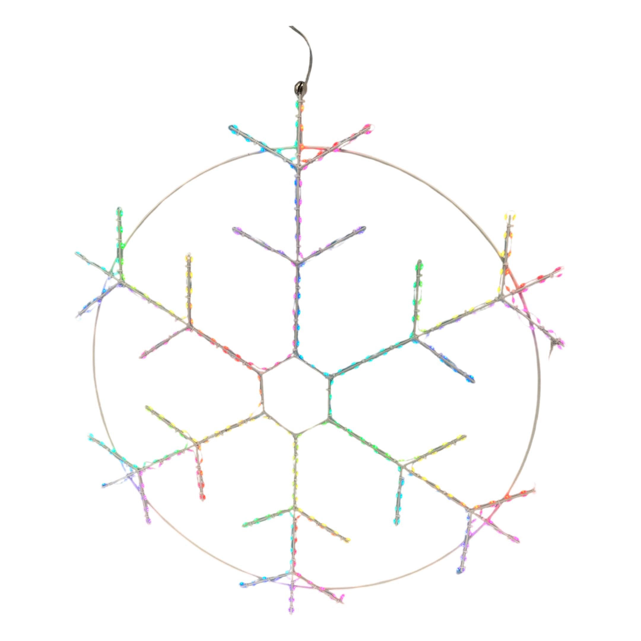 ❄️ RGB Decor Snowflake – Illuminate Your Holidays with 360° Glow 🌟