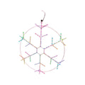 ❄️ RGB Decor Snowflake – Illuminate Your Holidays with 360° Glow 🌟