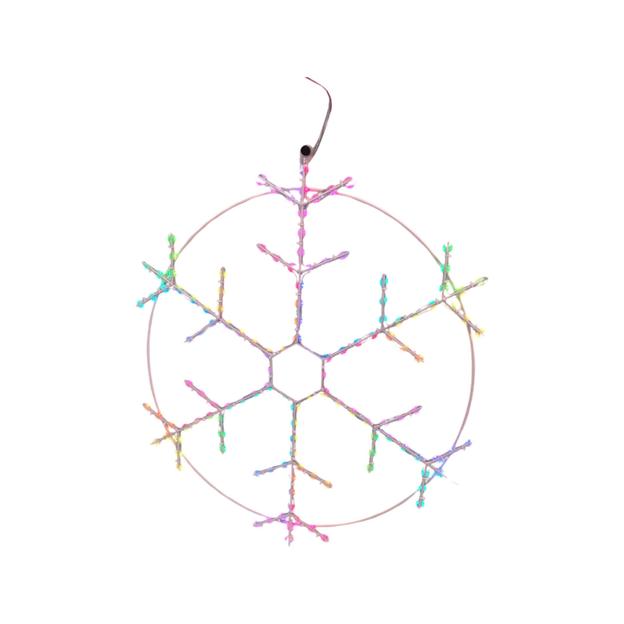 ❄️ RGB Decor Snowflake – Illuminate Your Holidays with 360° Glow 🌟