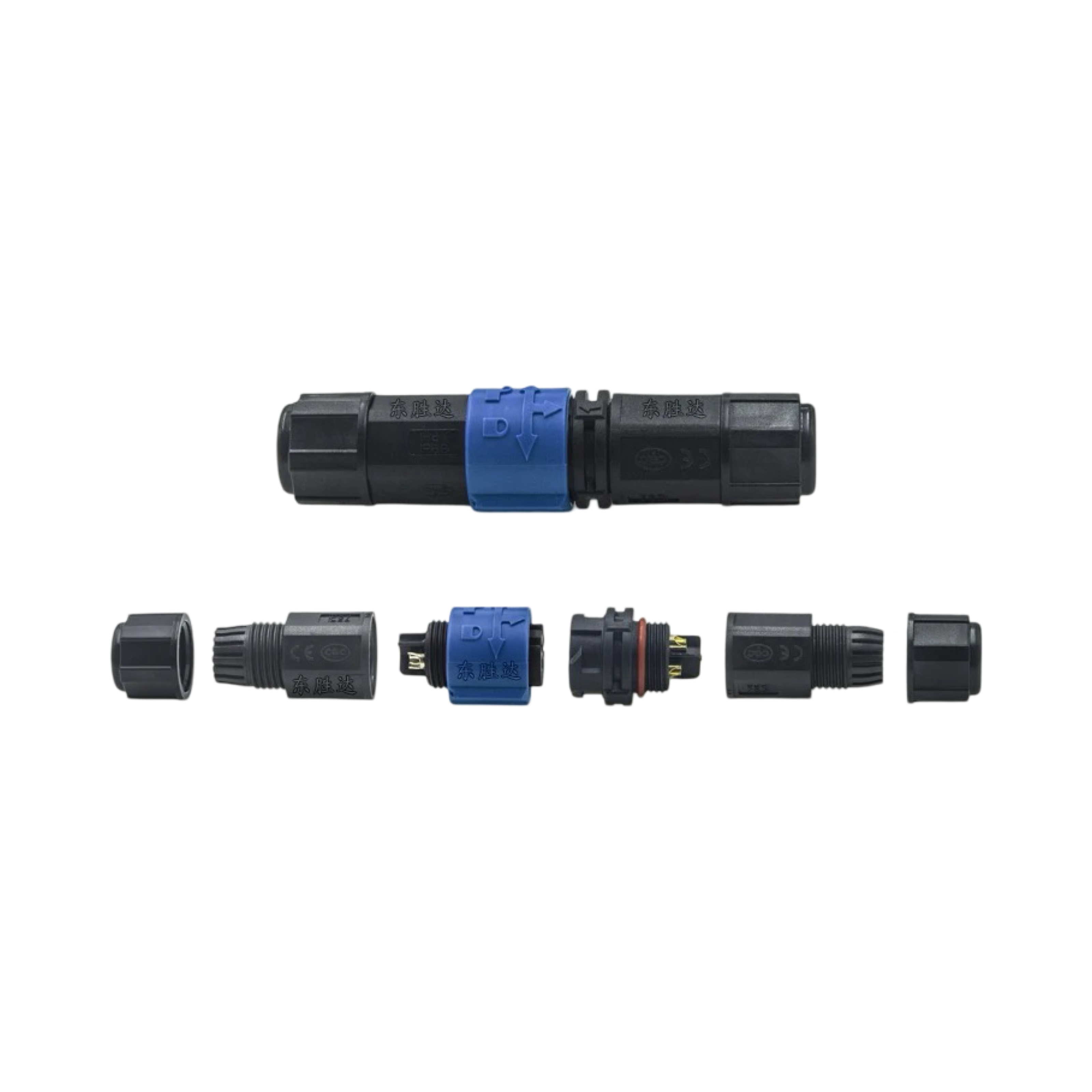 Mconnect Pro Series Connectors – Male & Female Set (5-Pack)